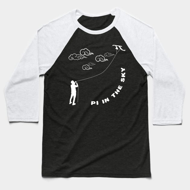 Pi in the sky Baseball T-Shirt by EthosWear